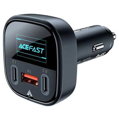 ACEFAST B5 101W USB Car Charger with OLED Display