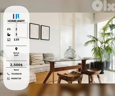 Apartment for Rent in Saifi, Beirut