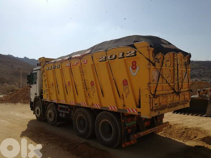 Mercedes benz Actros mp3 4155 2012 v8 5