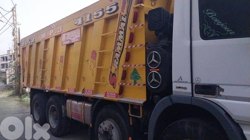 Mercedes benz Actros mp3 4155 2012 v8 9