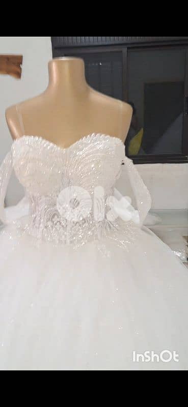 corset wedding dress