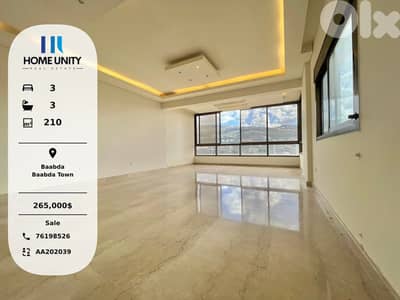 apartment for sale in Baabda Town