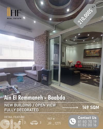 Apartment for Sale – Ain El Remmaneh - شقة للبيع – عين الرمانة