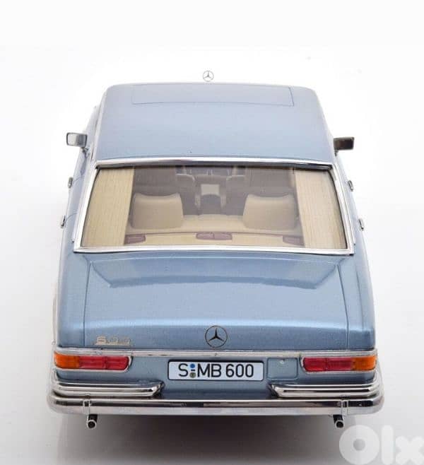 Mercedes 600 SMB (W100) diecast car model 1;18 4