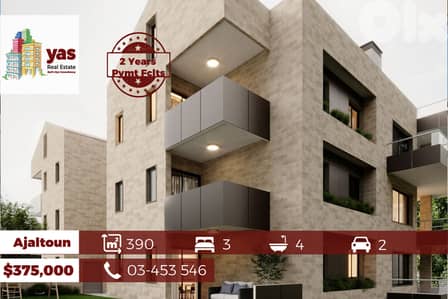 Ajaltoun 390m2 Duplex | Panoramic View | PAYMENT FACILITIES |