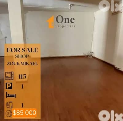 SHOP FOR SALE IN ZOUK MIKAEL