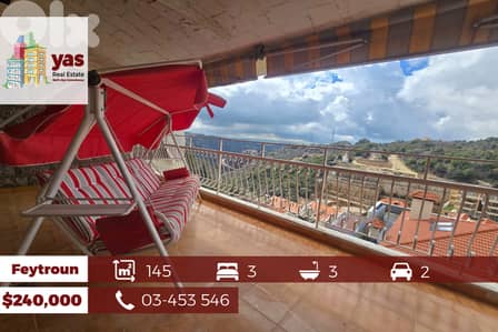 Feytroun / Satellity 170m2 | Spacious Furnished Chalet | Rarely Used |