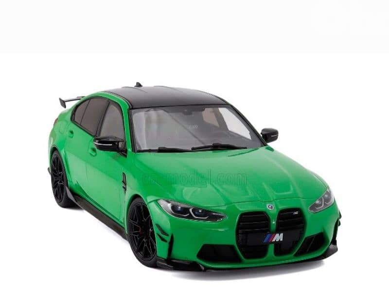 BMW M3 (G80) 2024 diecast car model 1;18 3