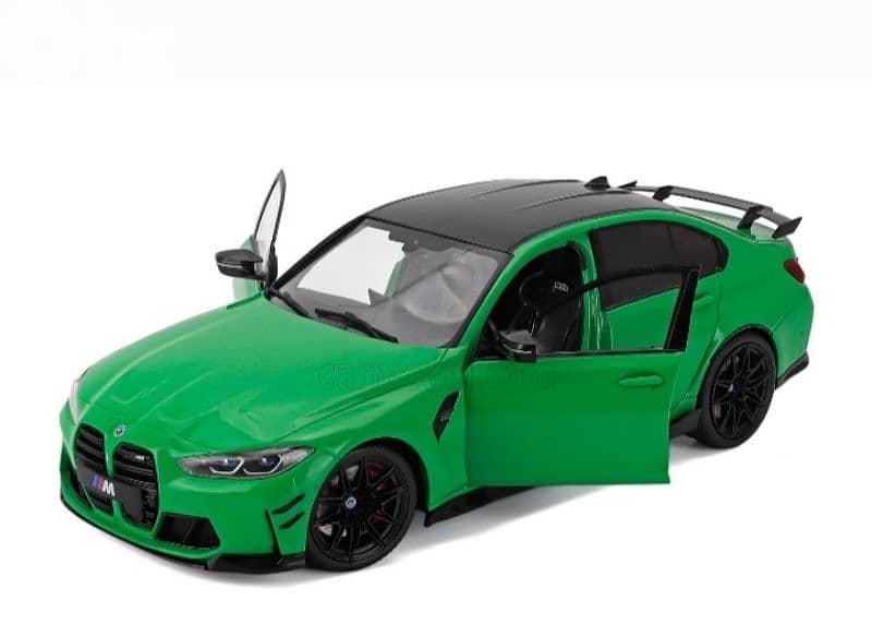 BMW M3 (G80) 2024 diecast car model 1;18 5