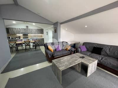 FULLY FURNISHED ROOFTOP + PANORAMIC VIEW IN AIN EL RIHANEH (AER-102) P