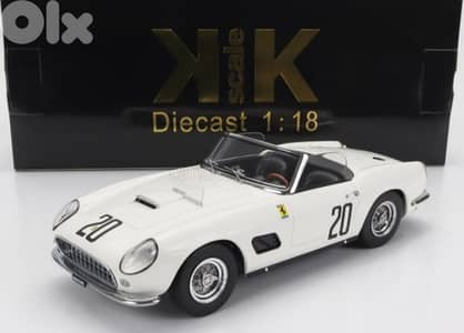 Ferrari 250 GT Spyder Le Mans 24h 1960) diecast car model 1;18