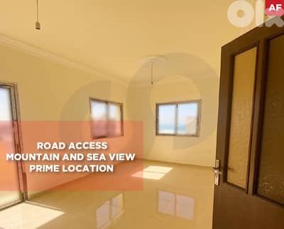 Road access, Mountain and sea view ,  Jadra / جدرا  REF#AF133322