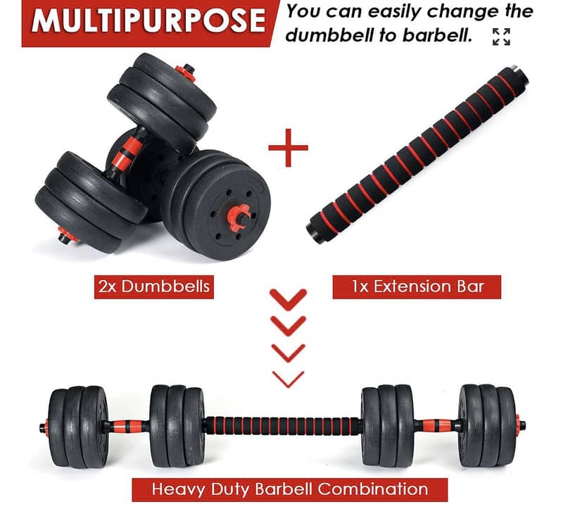 40 kg dumbell set 1