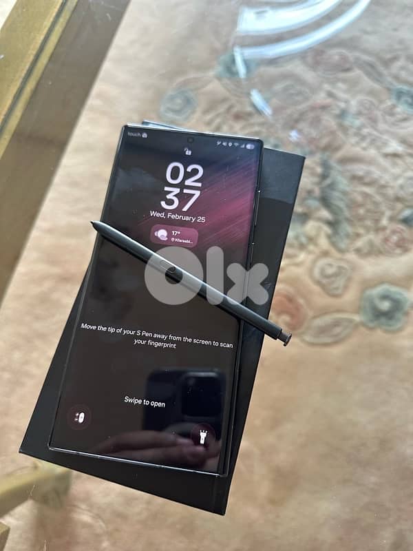 Samsung S22 Ultra 256 gb Black 1