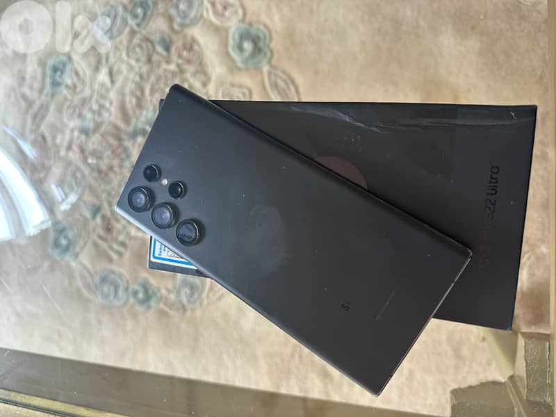 Samsung S22 Ultra 256 gb Black 3