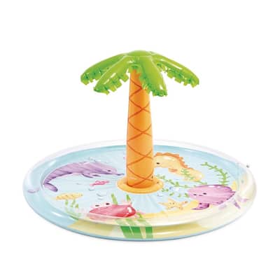 Intex Inflatable Palm Tree Spray Pool 147×104 CM- حوض سباحة قابل للنفخ