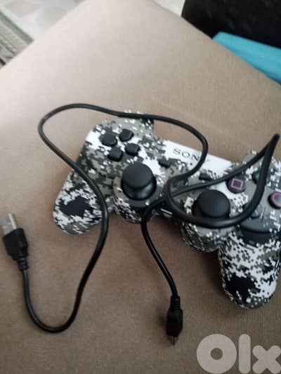 ps3 daulshock controrlller with cable