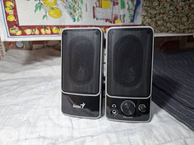 Genius Desktop Speakers 2.0 Channel