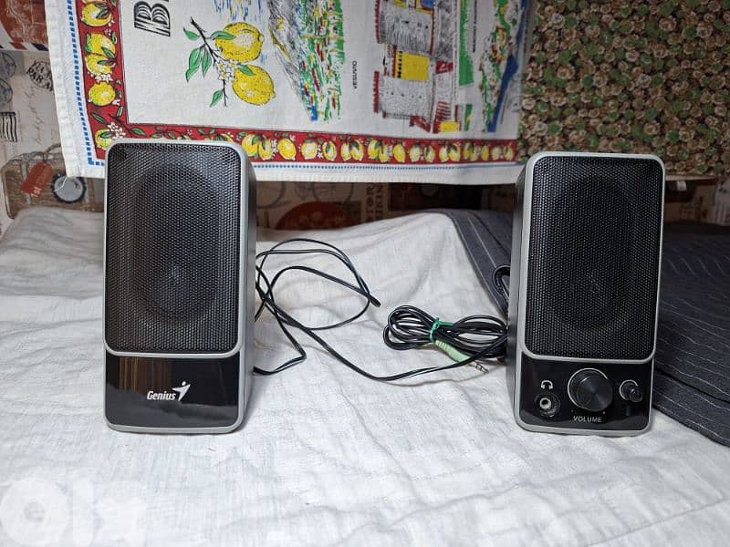 Genius Desktop Speakers 2.0 Channel 1