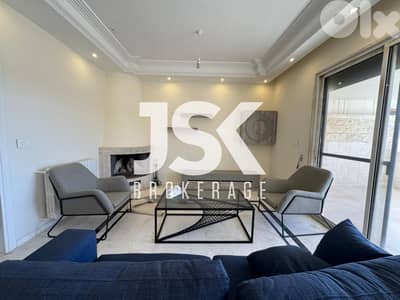 L20556 - Furnished Apartment For Sale in A Gated Community in Broumana