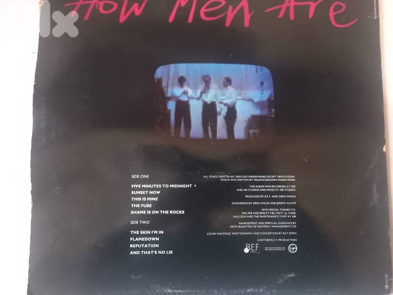 Heaven 17 – How Men Are Vinyl, LP, Album, 1