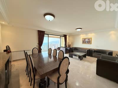 220 SQM Apartment for Sale in Sahel Alma with an Open Sea View