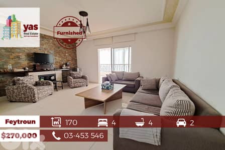 Feytroun / Satellity 170m2 | Spacious Furnished Chalet | Rarely Used |