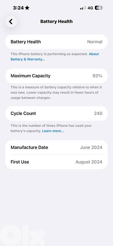 Iphone 15 Pro max 256 zero scratches 2