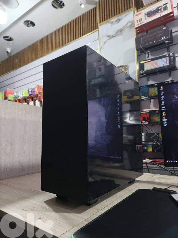 Gaming Computer Case Pure Black 1