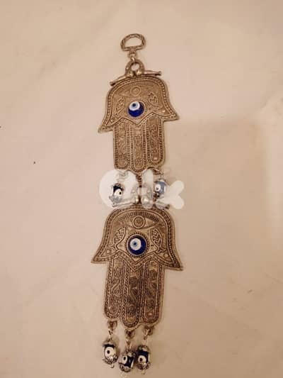 خرزة زرقاء كف فاطمة