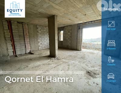 325 Apartment For Sale In Qornet El Hamra شقة للبيع #DH17232