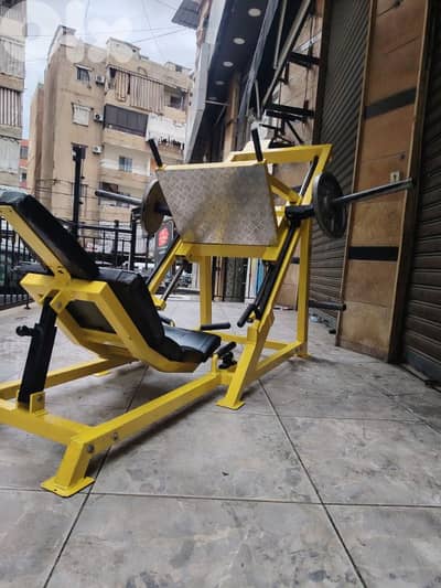 leg press machine gym fitness heavy duty telp 81061193