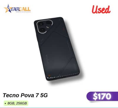 tecno Pova 7 5g used