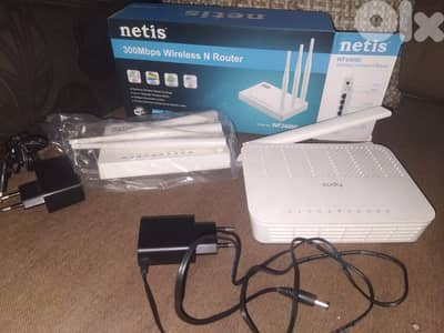 2 routers netis &cudy(fiber)