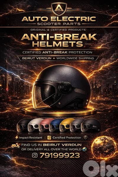 orginal helmet ANTI broke with certificate