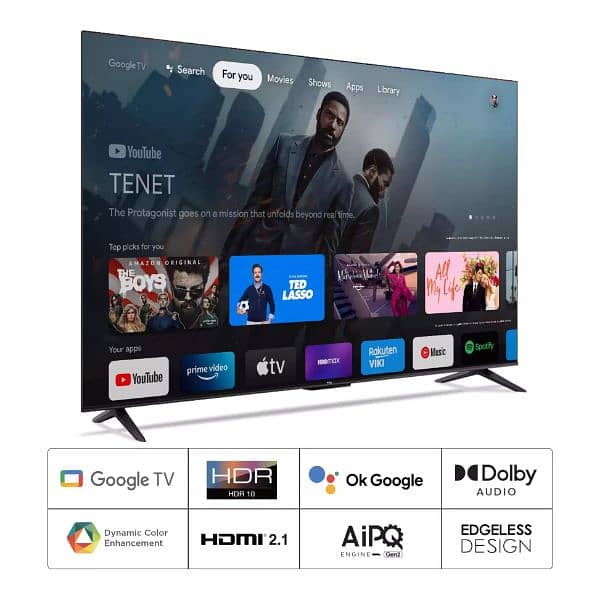 Headline: TCL 50" QLED Google TV - Vibrant Color & Smart Performance 2
