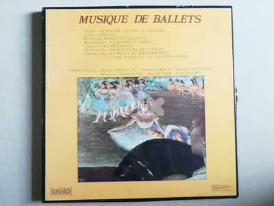 4 vinyls box set Musiques de ballets