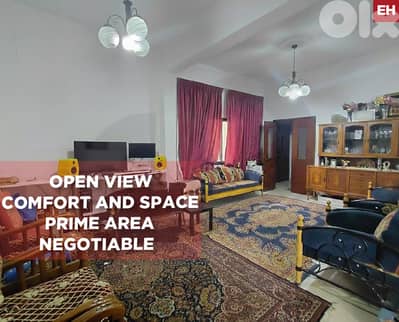 3 balconies, storage, parking, open view, Sabtieh/سبتيه REF#EH133352
