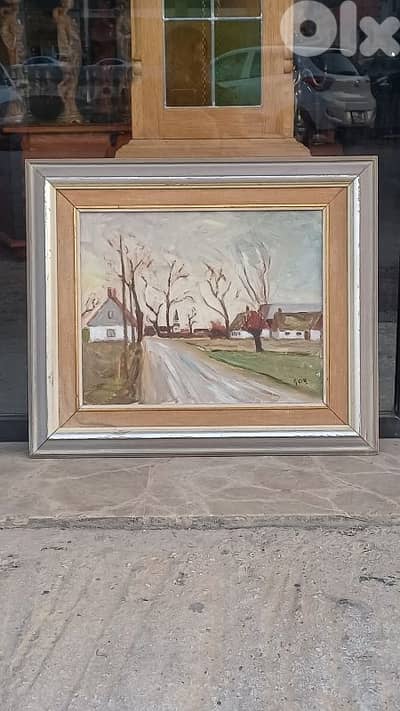 لوحة رسم زيتي اوروبية