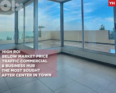 Office/Jbeil Town/جبيل/Two underground parking ! REF#YH133360 !