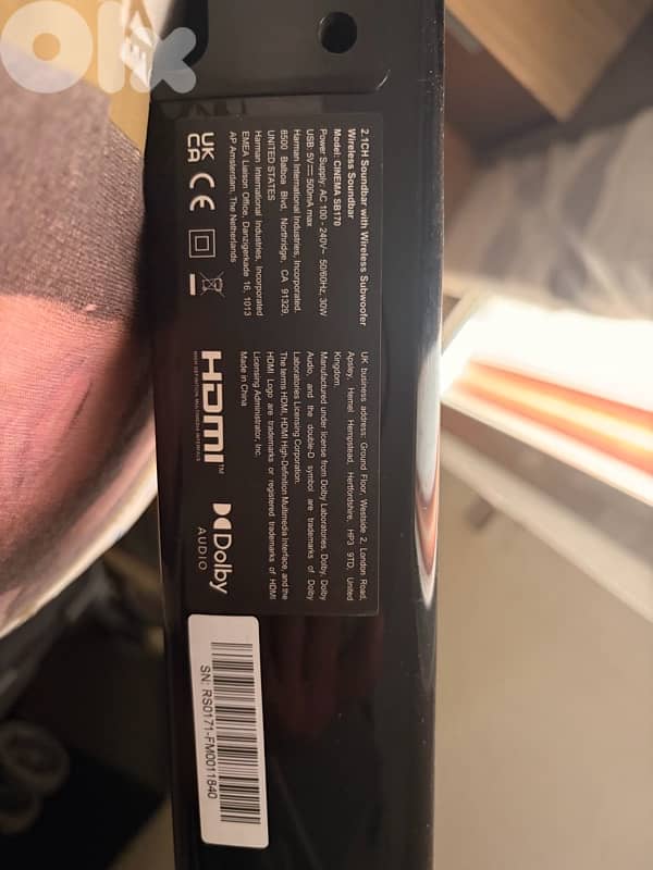 soundbar with bass 7