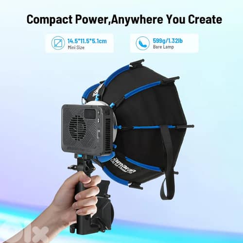 Amaran Ray 120c RGB LED Monolight 1