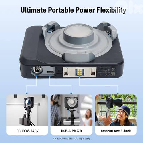 Amaran Ray 120c RGB LED Monolight 3