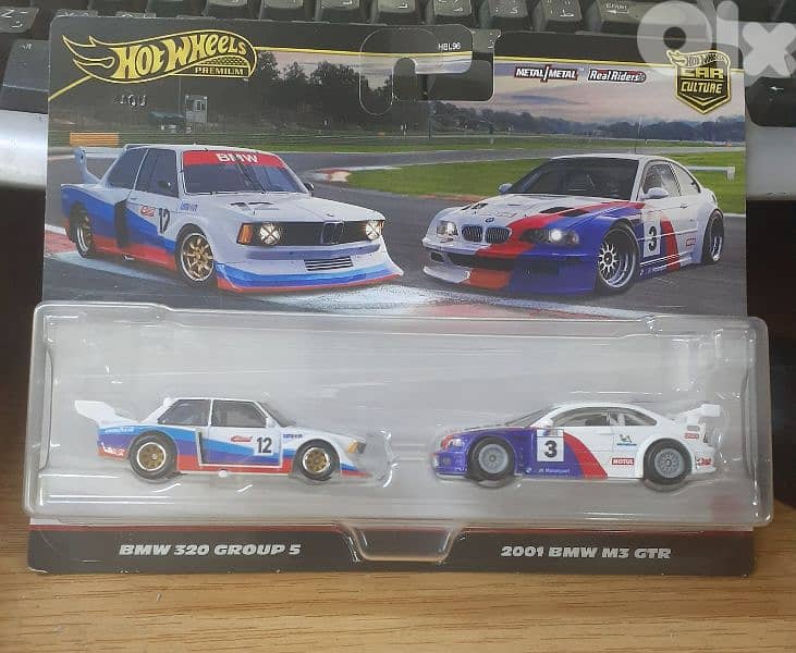 Hot Wheels Premium (2 car set) diecast car model 1;64 2