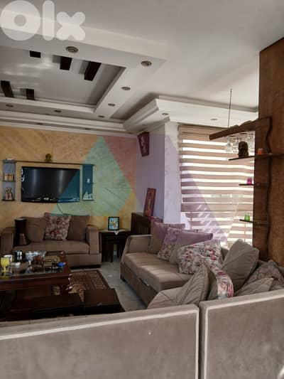 180m2 apartment+mountain view 4sale in Blaybel - شقة للبيع في بليبل