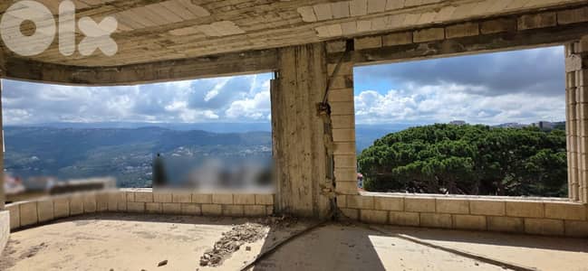 BUILDING CORE AND SHELL IN BROUMANA PRIME 4 FLOORS, (BR-383)