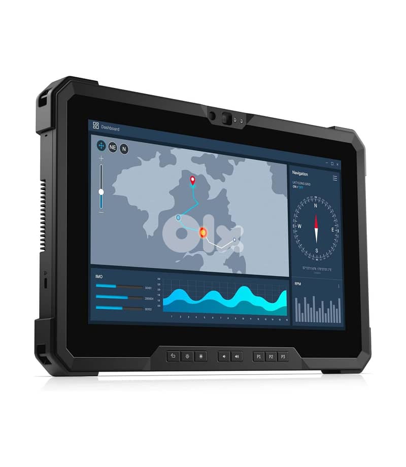 DELL RUGGED 7200 SERIES CORE i5-8365U 12” FHD TOUCHSCREEN TABLET 3
