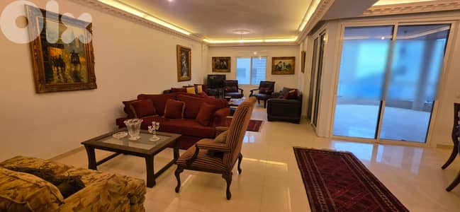 4 BEDS APARTMENT IN BROUMANA WITH TERRACE, (BR-384)