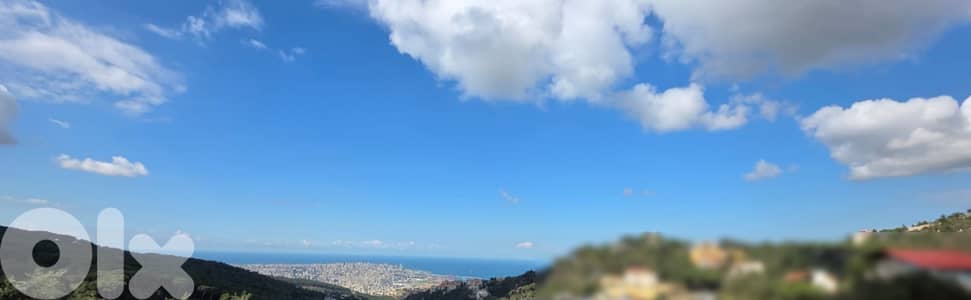 3 BEDS SEA VIEW APARTMENT IN BROUMANA WITH TERRACE, (BR-385)