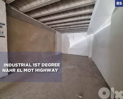 Commercial Shop for rent in nahr el Mot REF#BS126154